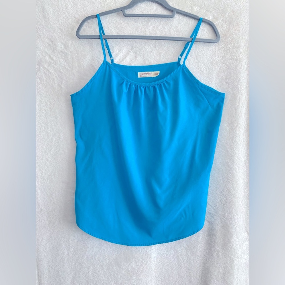 Turquoise camisole, Large